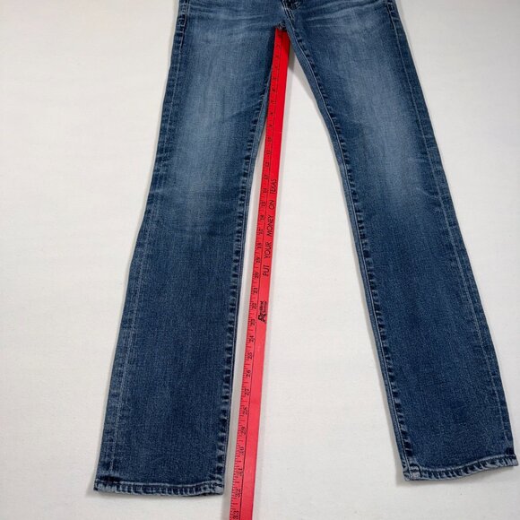 Adriano Goldschmied Matchbox Jeans Womens 29 Slim Straight Jeans MSRP $169 - Picture 2 of 10